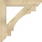 Ekena Millwork Merced Slat Rough Sawn Bracket, Douglas Fir, 4"W x 28"D x 28"H BKT04X28X28MRC06RDF - alternate 3